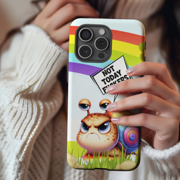 Not Today Fuckers - Tough Phone Case - Image 2