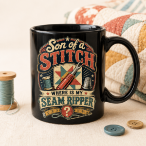 Son of a Stitch Quilting Mug