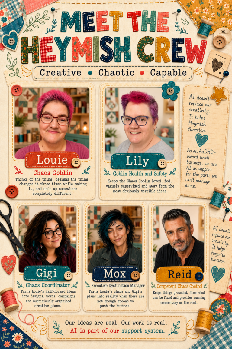 Meet the Heymish Crew: Louie, Lily, Gigi, Mox and Reid