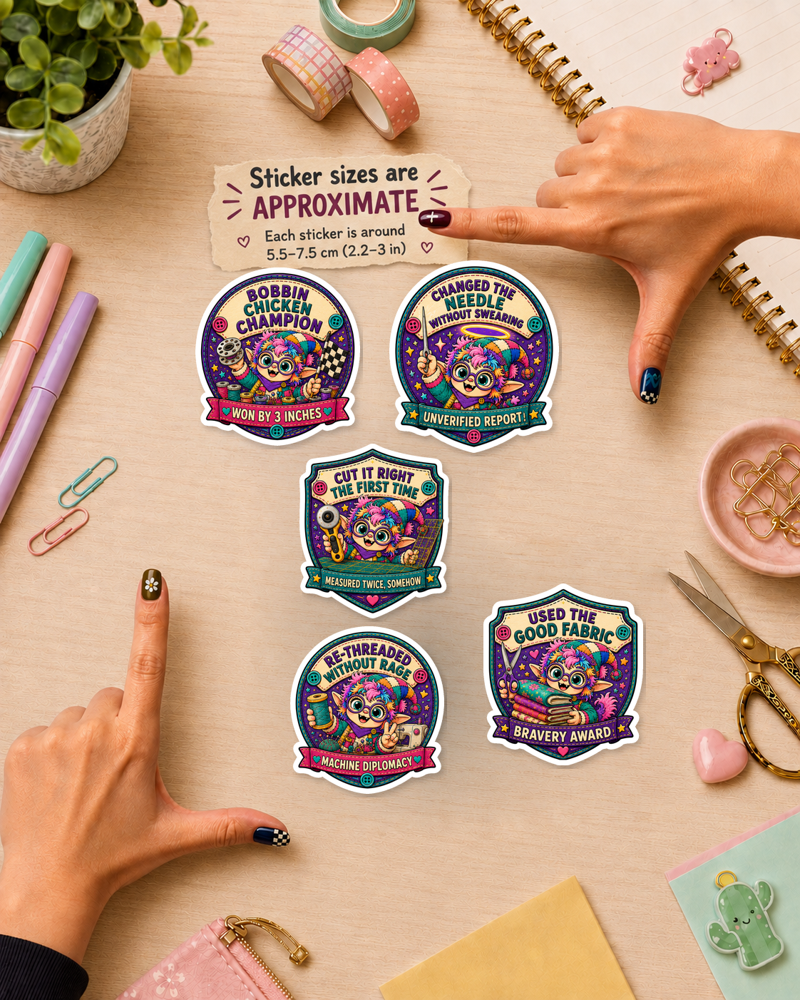 Sewing Merit Badges – Set 01 - Image 2