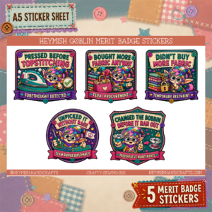 Sewing Merit Badges – Set 02