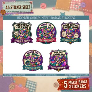 Executive Function Merit Badges – Set 01
