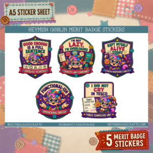 Executive Function Merit Badges – Set 03