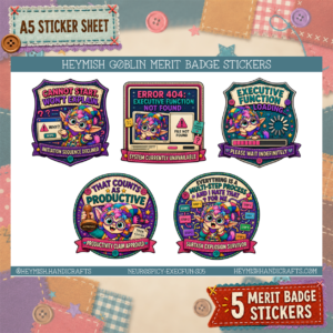 Executive Function Merit Badges – Set 05