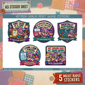 Executive Function Merit Badges – Set 06