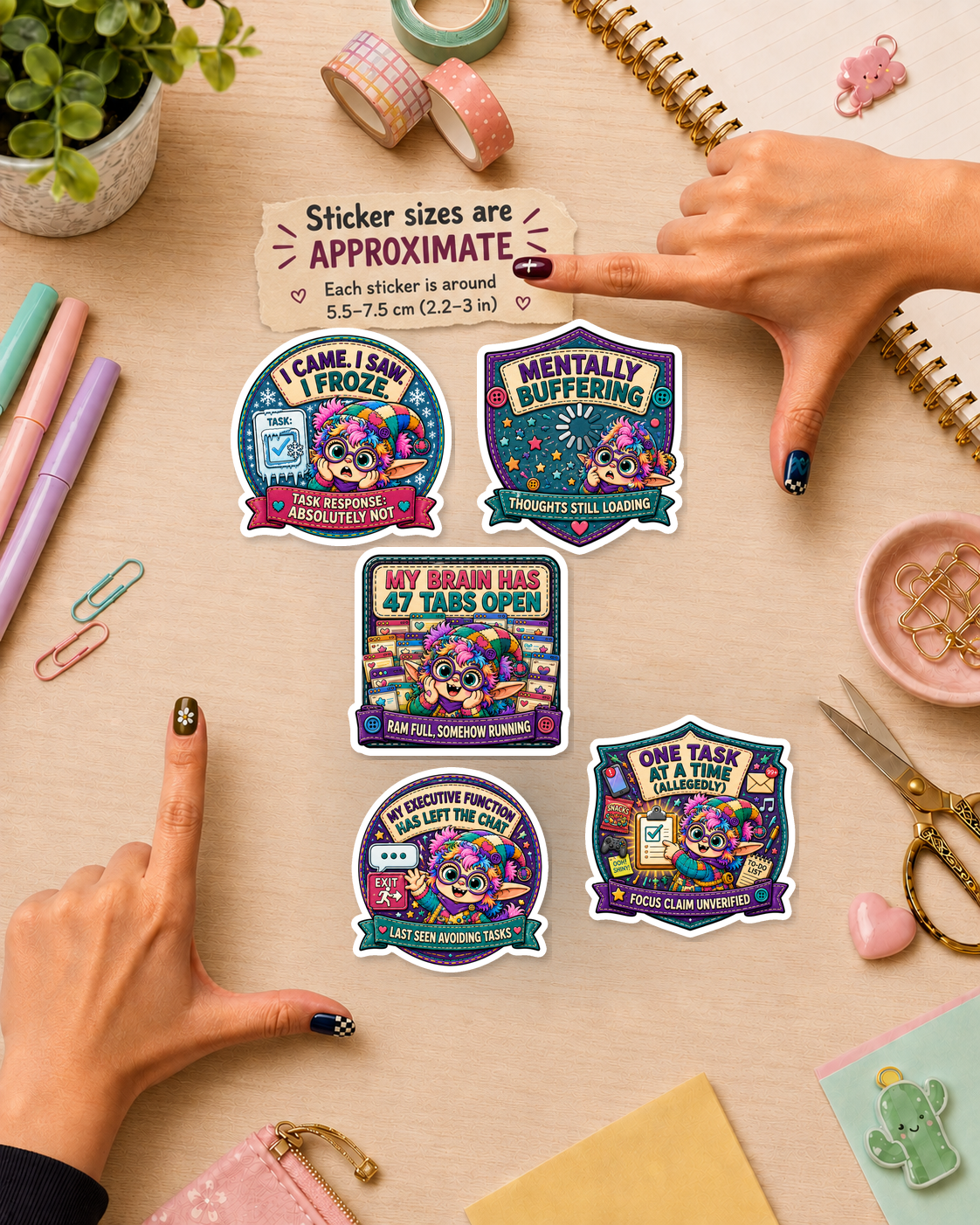 Executive Function Merit Badges – Set 06 - Image 2