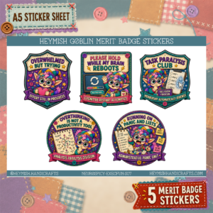 Executive Function Merit Badges – Set 07