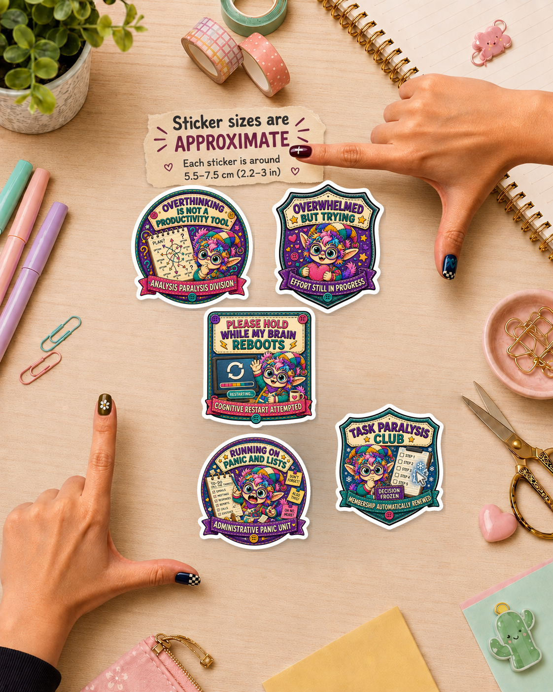 Executive Function Merit Badges – Set 07 - Image 2