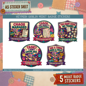 Executive Function Merit Badges – Set 08