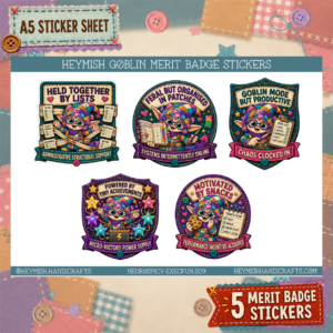 Executive Function Merit Badges – Set 09
