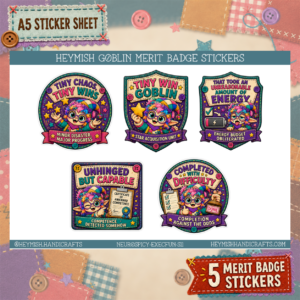 Executive Function Merit Badges – Set 11
