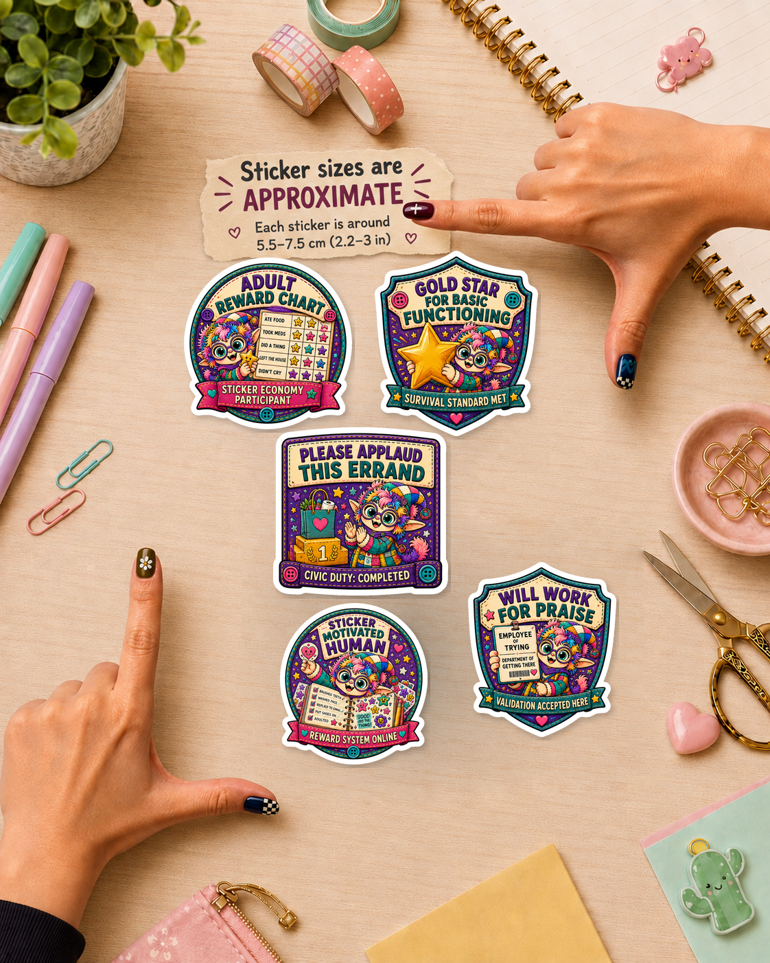 Tiny Wins Merit Badges – Set 03 - Image 2