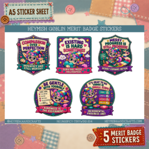 Tiny Wins Merit Badges – Set 04