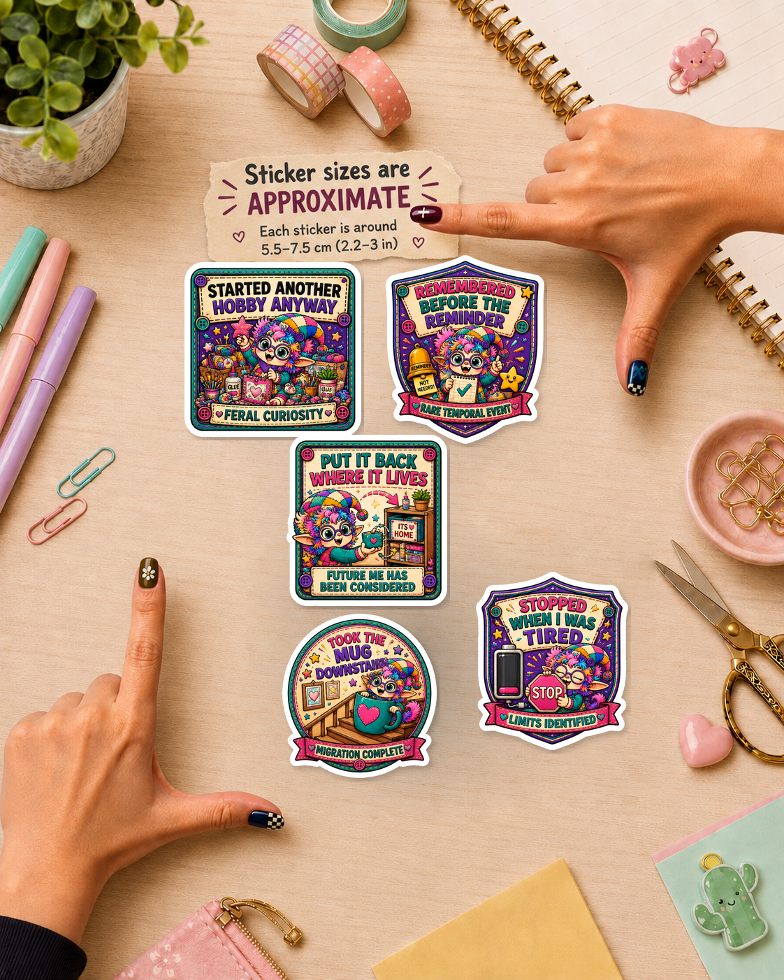 Tiny Wins Merit Badges – Set 12 - Image 2