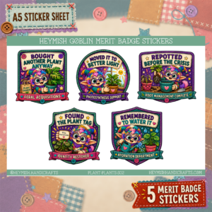 Plant Merit Badges – Set 02