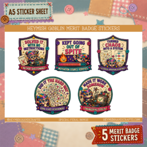 Feral Merit Badges – Set 01