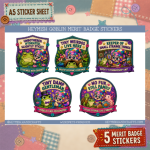 Frog Merit Badges – Set 03