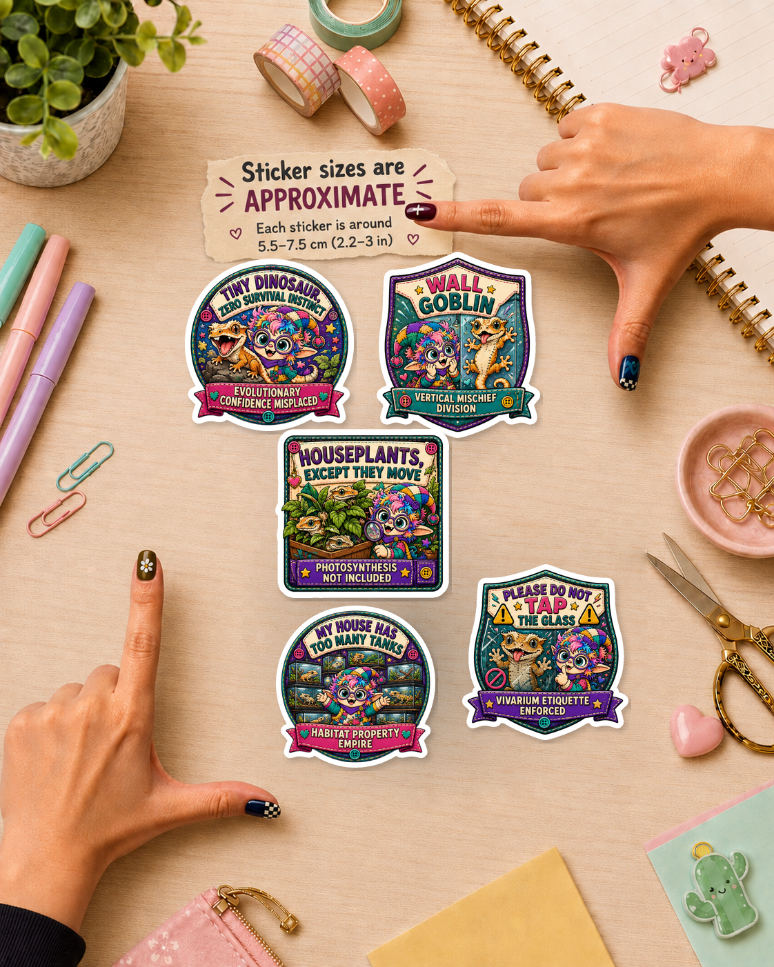Gecko Merit Badges – Set 03 - Image 2