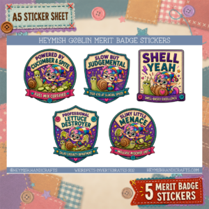 Snail Merit Badges – Set 02