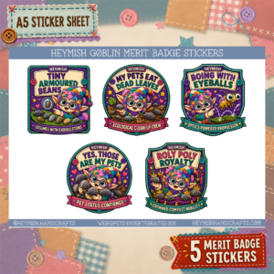 Isopod Merit Badges – Set 05