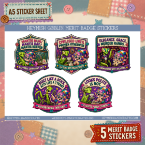 Mantis Merit Badges – Set 08