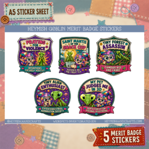 Mantis Merit Badges – Set 09